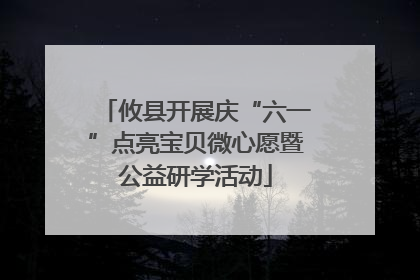 攸县开展庆“六一”点亮宝贝微心愿暨公益研学活动